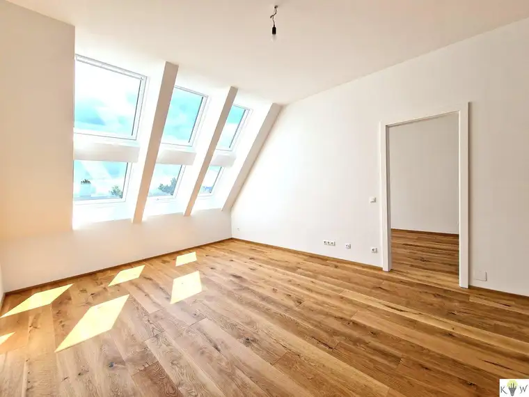 Prachtvolle Dachgeschoßwohnung mit atemberaubendem Blick über Wien