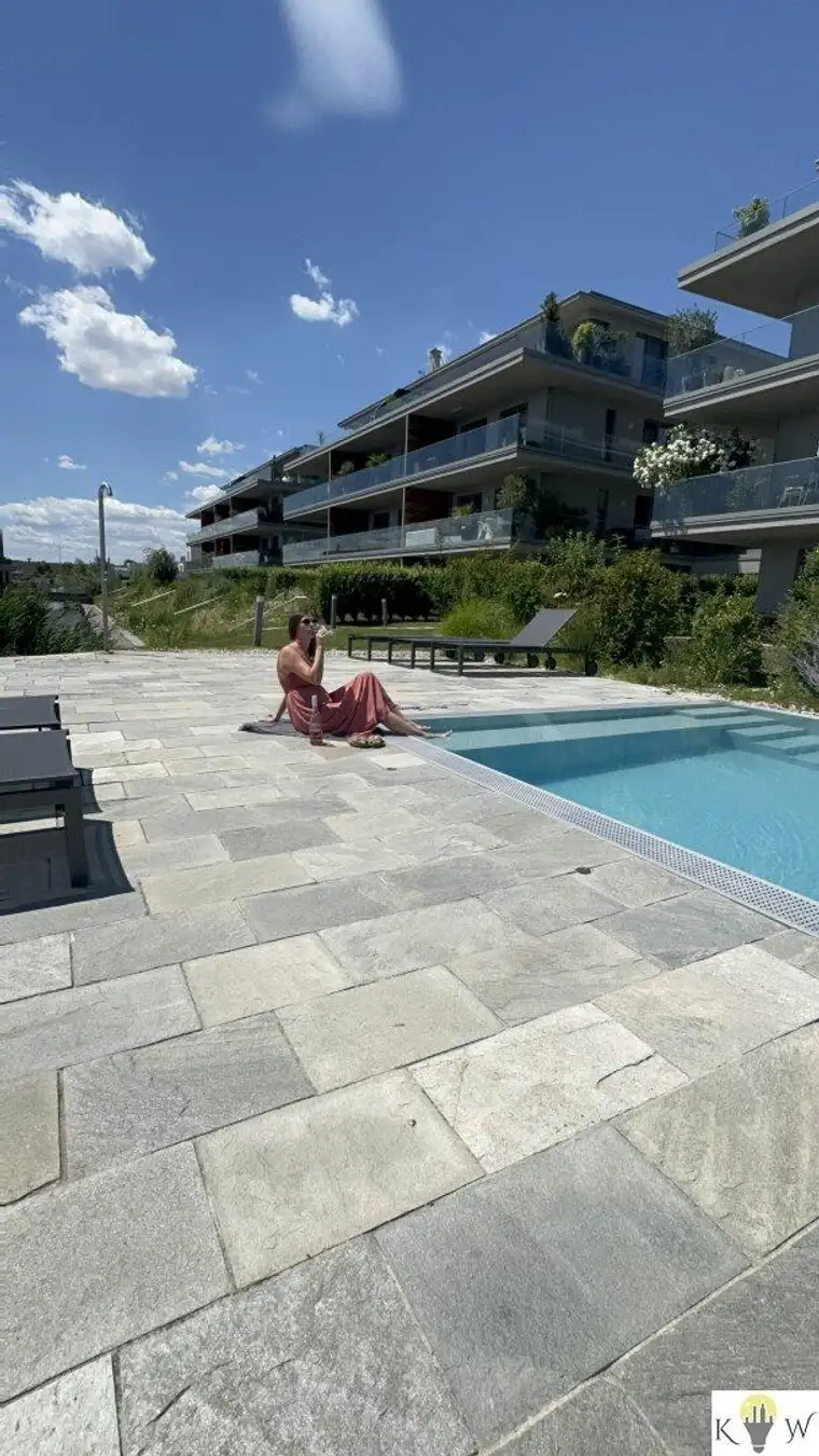 Wohnen, wo andere Urlaub machen – Exklusive Gartenwohnung direkt am Neusiedler See