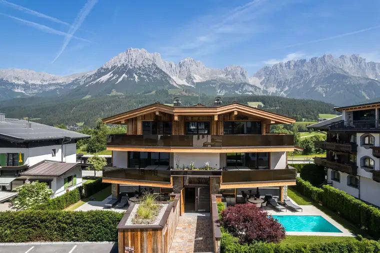 Neubau: Luxuriöses Wohnen am Wilden Kaiser