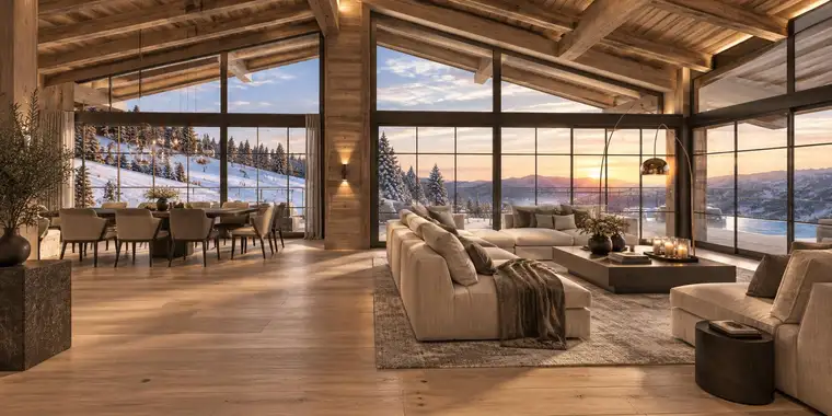 Ski in / Ski out - Baugrundstück mit Chalet Projekt
