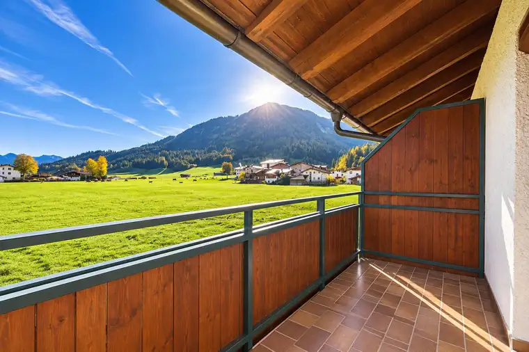 Maisonettewohnung in Ruhelage mit Ausblick
