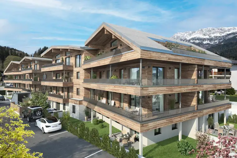 Neubau: Wohnung in Skiliftnähe