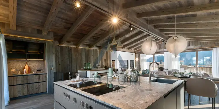 Chalet mit Kaiserblick in sonniger Ruhe- &amp; Aussichtslage