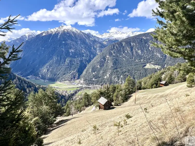 Knapp 6000 m² Bergwiese/Freiland mit Feldstadl zu verkaufen