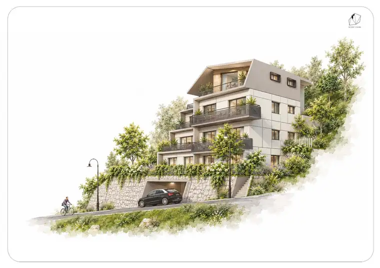 "Resort Staina" Haus 06. 4A Dachgeschoß I Rückzugsort mit großer Terrasse