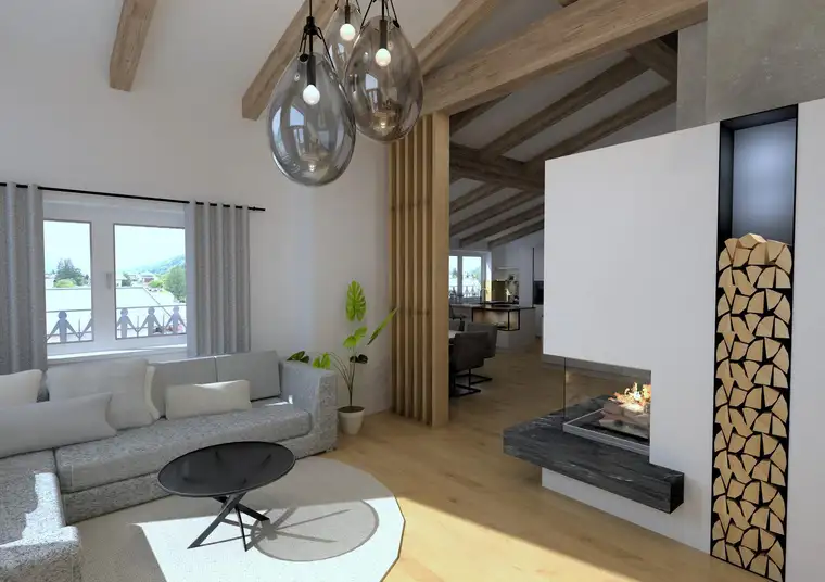 Luxuriöse Penthouse-Wohnung mit Panoramablick in Mittersill