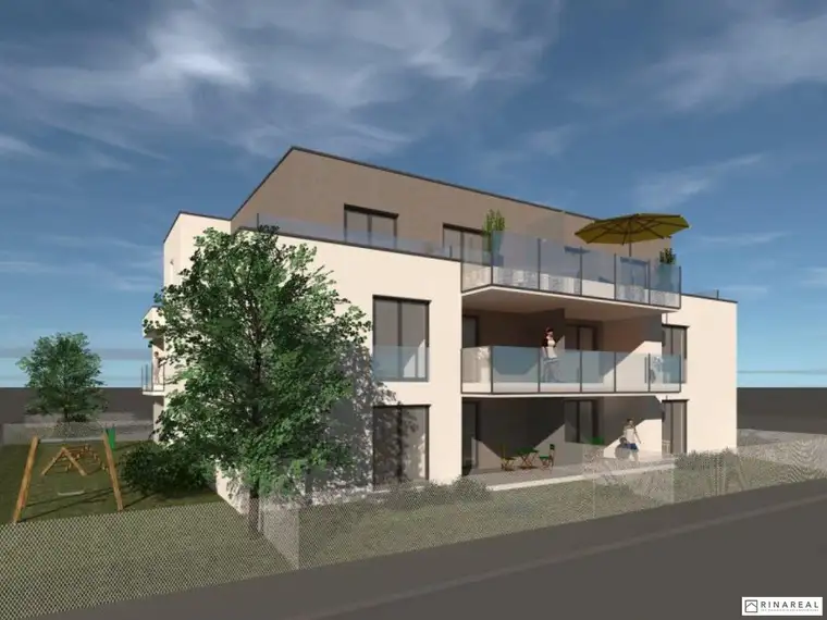 Neubauprojekt - Nungessergasse | 3 Zimmer | Terrasse &amp; Garten | Belagsfertig | inkl. PKW-Stellplatz | TOP 2