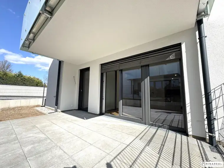 Blumengasse - ERSTBEZUG | 1 Zimmer Wohnung | Terrasse &amp; Garten | zzgl. Tiefgaragenstellplatz | Top D6