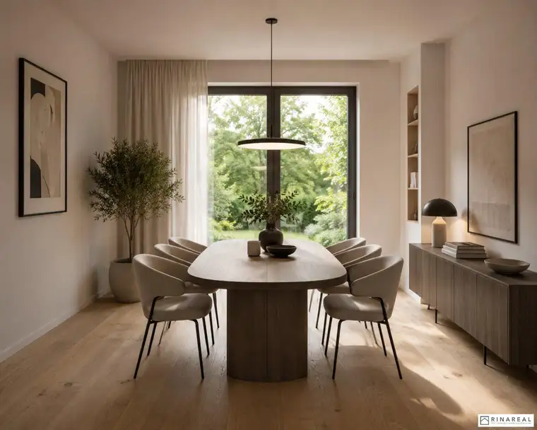 MYRIA | Exklusive 4-Zimmer-Gartenwohnung in Ruhelage | 116 m² Wohnfläche | 164 m² Garten + 38 m² Terrasse | Hadersdorf (Top 1)
