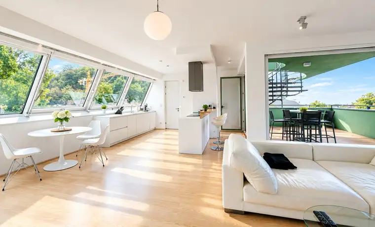 Exklusives Penthaus im Zentrum von Graz,159 m² Wfl.,169 m² Terrassen