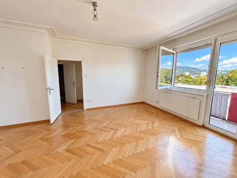 TOP-POTENZIAL in Graz-Gösting! Helle 2-Zimmer-Wohnung mit Balkon &amp; Panoramablick