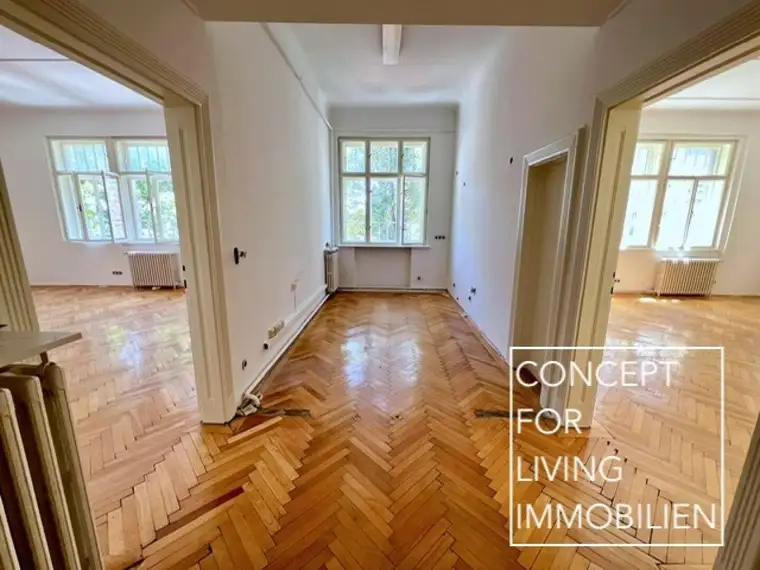 Extravagante Büro-Altbau-Miete in Döblinger Villa |pure_living