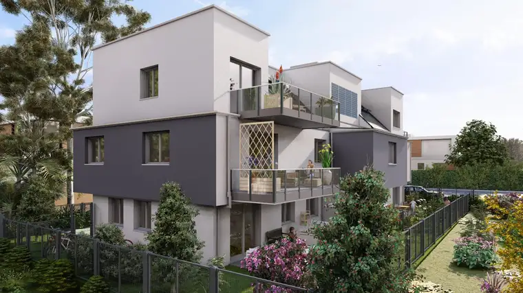 Projekt Ferdinand: Stilvolle 3-Zimmer-Eigentumswohnung mit großem Balkon 11 m² - 32 m² Wohnraum - nachhaltiger Technik – modern und sonnig – provisionsfrei