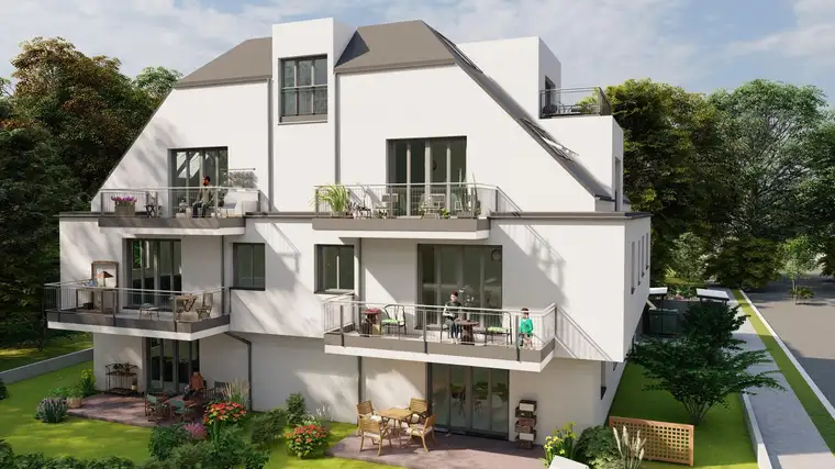 Ruhig wohnen im Eigenheim mit Balkon - in Fertigstellung- Top 5 - Grünlage - schlüsselfertig - Lift - provisionsfrei - barrierefrei