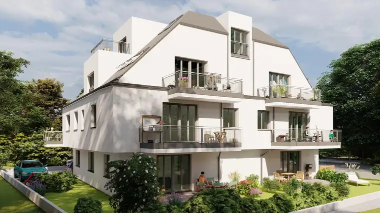 Sonnige Wohnung mit südseitigen Balkon - in Fertigstellung - Top 5 - ziegelmassiv - schlüsselfertig - barrierefrei - provisionsfrei