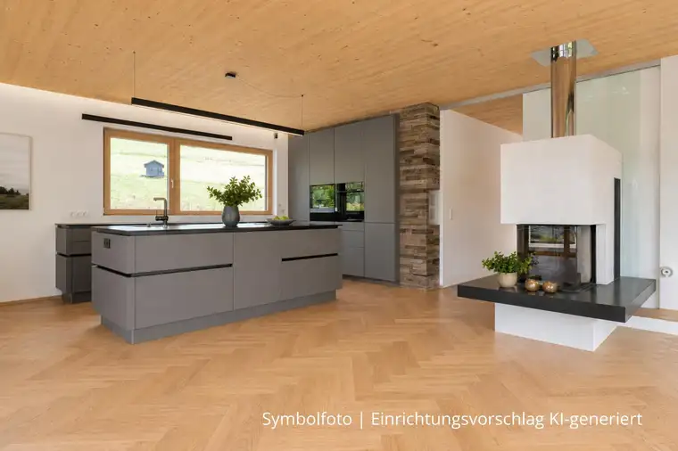 Einzigartiges Zuhause auf 132 m² mit weitläufiger Terrasse und Kaminofen