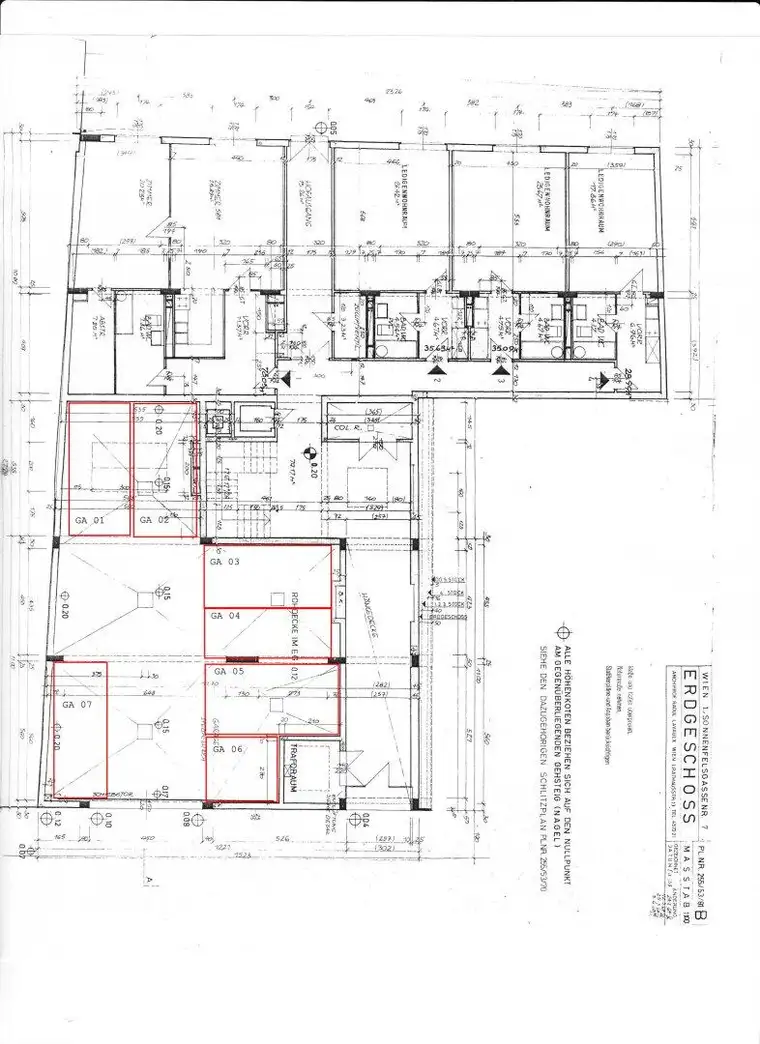 Tiefgaragenstellplatz in der Sonnenfelsgasse zu vermieten!