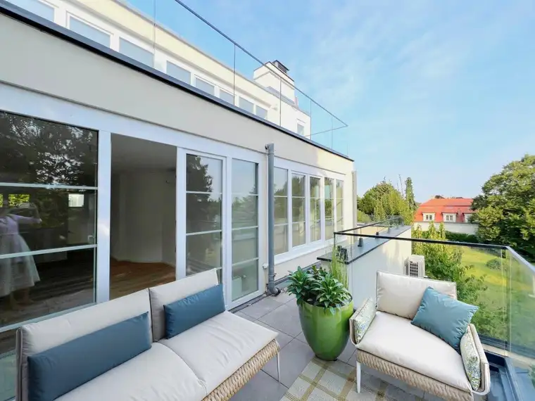 Luxus-Maisonette-Wohnung inkl. Stellplatz | 4,5 Zimmer &amp; 3 Terrassen | Lebensqualität pur in Sievering