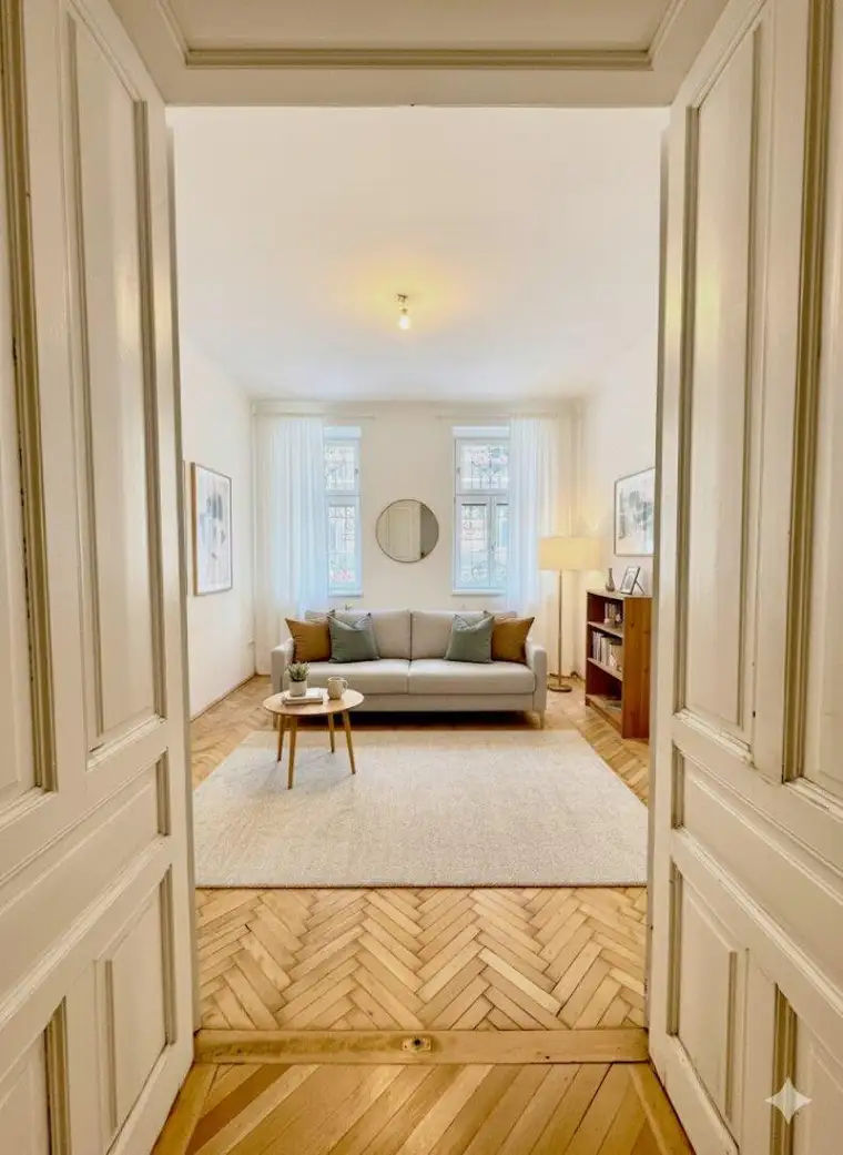 Charaktervoller Altbauflair trifft zeitgemäßen Wohnkomfort – Charmante Wohnung in begehrter Lage