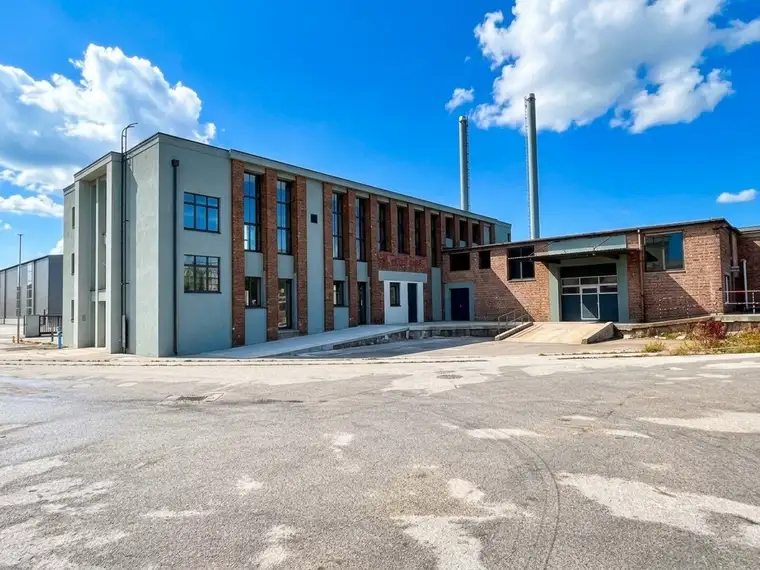 NEU! ERSTBEZUG! Flexibel zu gestaltendes Büro/Praxis in ehemaliger Fabrik zu vermieten! 3,8 Meter hohe Decken!