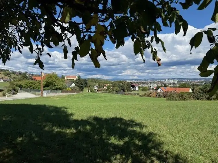 Traumhaftes Grundstück am Grazer Kehlberg mit herrlicher Aussicht auf die Stadt