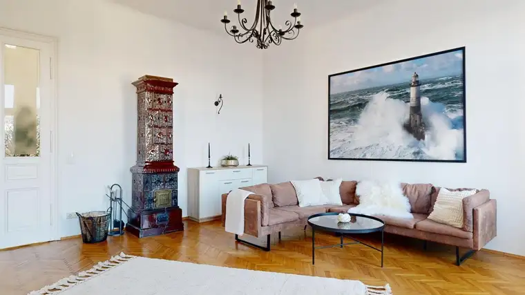 Stilvoller Altbautraum mit 4 (5) Zimmern - Ideal für Wohnen mit Homeoffice - 165 m² im 9.Bezirk