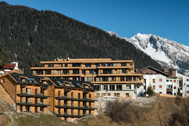 Vollmöbliertes 3-Zimmer-Apartment mit Terrasse in Sankt Anton