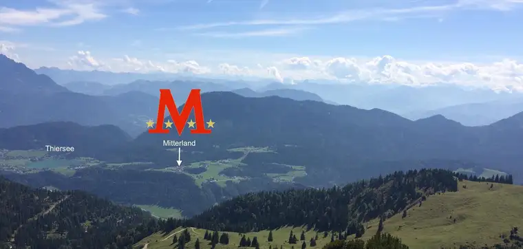 Großes Grundstück in Mitterland am Thiersee