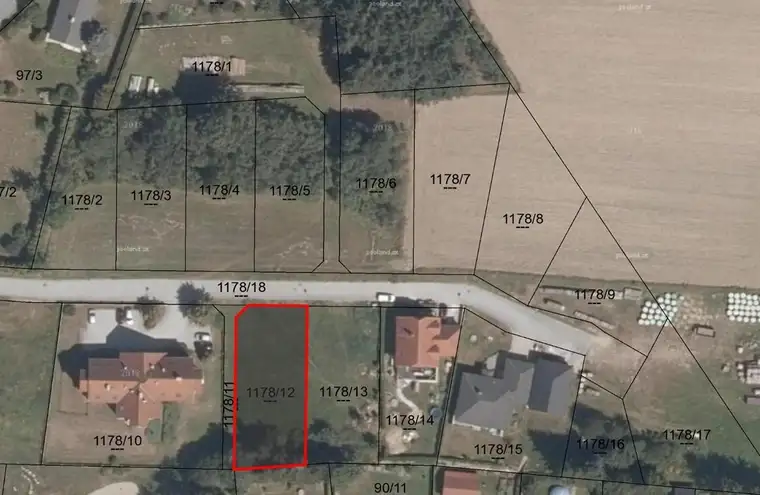 Grundstücksnummer 1178/12