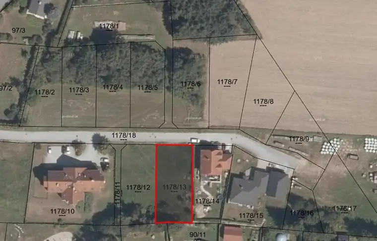Grundstücksnummer 1178/13