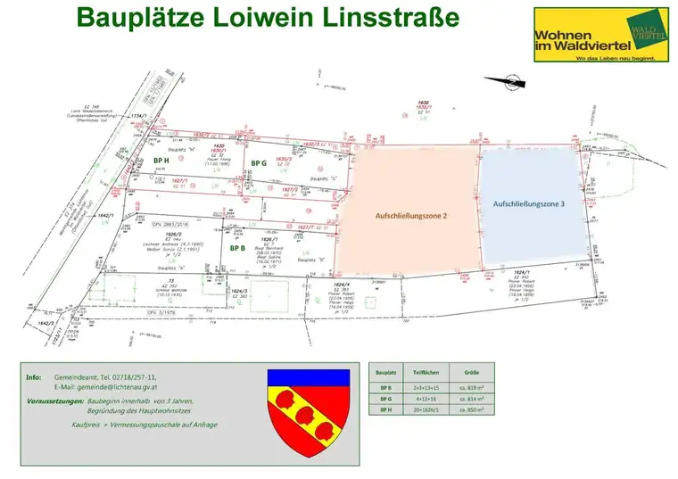 Baugrundstück in Loiwein