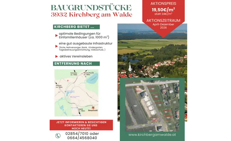 Aktion - Baugrundstücke