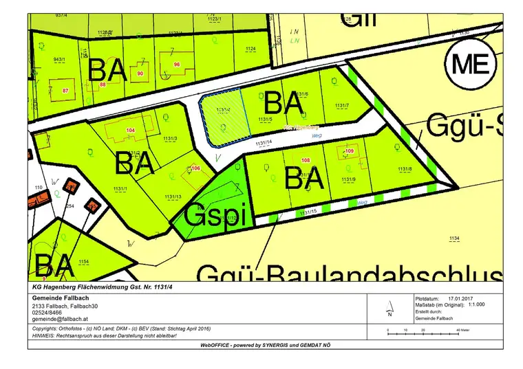 Baugrundstück in Hagenberg