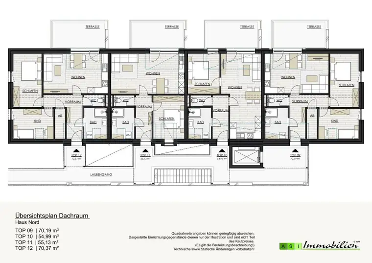 GRÜNE ALLEE GALLNEUKIRCHEN - 2 und 3-Zimmer Wohnungen, 55-70m² NEUBAU ERSTBEZUG