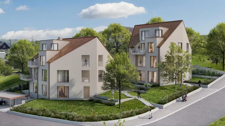 DAS KEIML am Auberg – Zuhause über den Dächern von Linz - Ein besonderer Ort zum Wohnen: hochwertige Eigentumswohnungen, klare Architektur und ein weiter Blick über Linz – ruhig gelegen am Auberg.