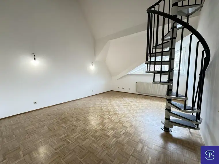Provisionsfrei: Schöne 62m² DG-Wohnung mit Einbauküche Nähe U3 - 1150 Wien