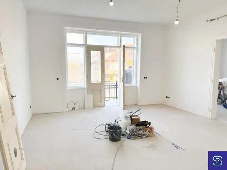 Provisionsfrei: Erstbezug 134m² Stilaltbau mit Balkon und Parkblick - 1040 Wien