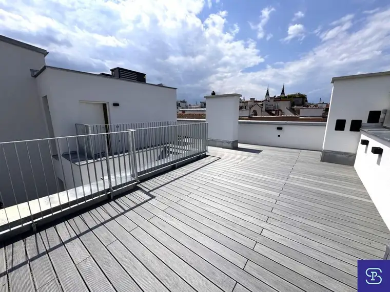 Provisionsfrei: Klimatisierter 137m² DG-Erstbezug + 72m² Terrassen in Bestlage - 1080 Wien