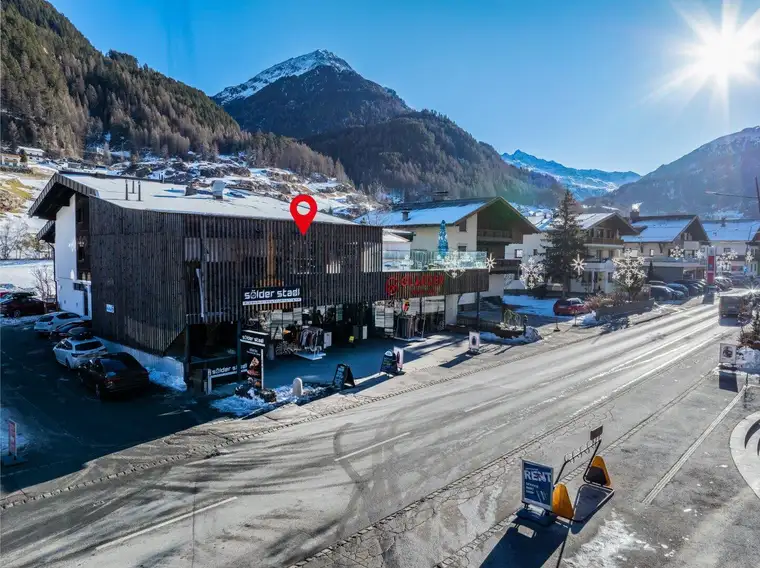 Geschäftslokal im Zentrum von Sölden zu vermieten!