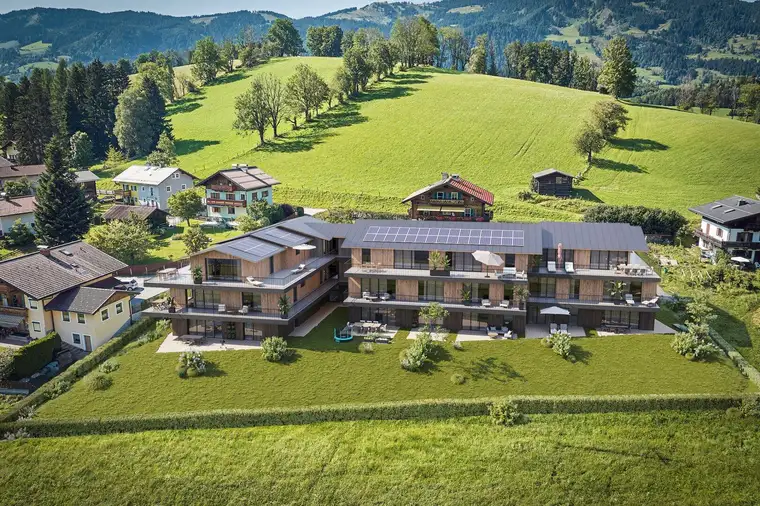Hochwertige Neubauwohnung mit Terrasse im sonnenverwöhnten Goldegg