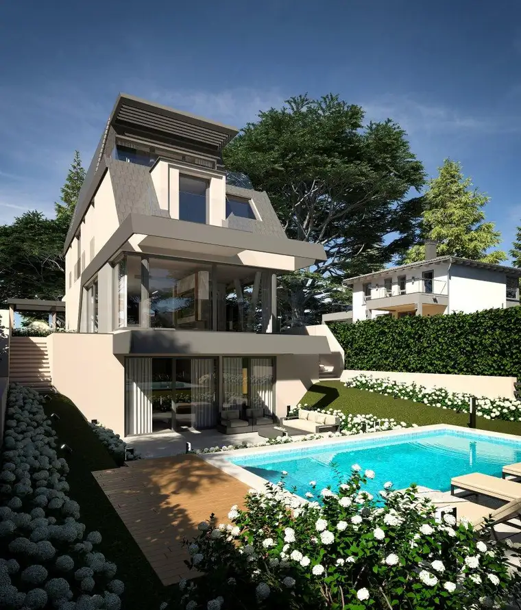 Villa de Vie! Moderne Wohnart im grünen Hietzing !