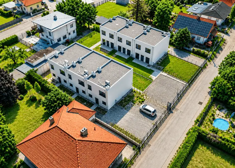 Letzte Einheit verfügbar - Schlüsselfertiges Reihenhaus auf Eigengrund