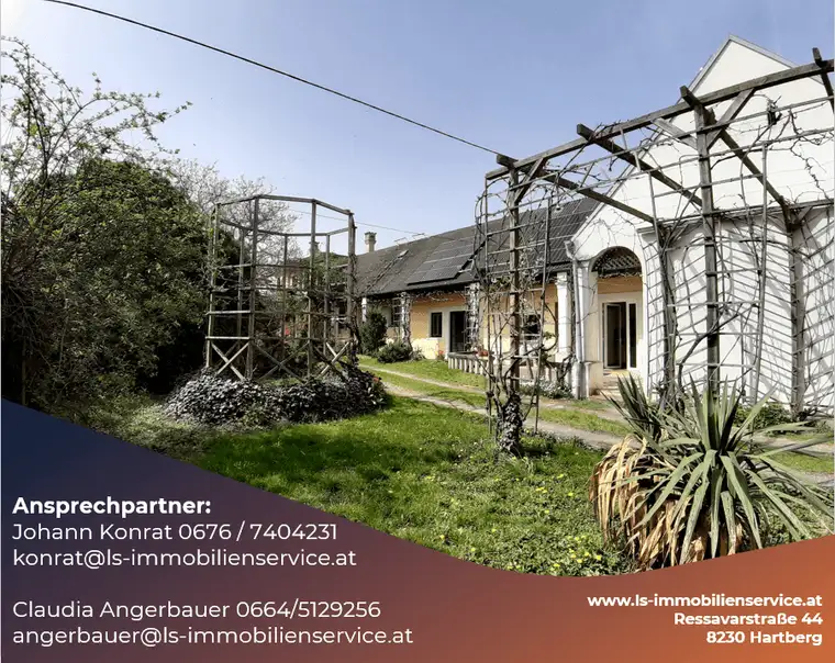 Sonniges Domizil mit großem Naturgarten im schönen Mittelburgenland!