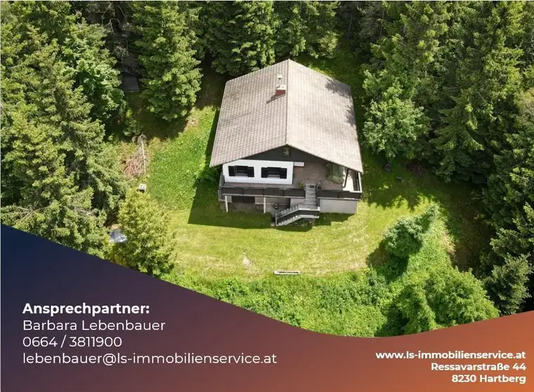 Rarität in sehr begehrter Lage am Masenberg/Pöllauberg! Wohnhaus auf 1070m Seehöhe in absoluter Ruhelage mit wunderschönem Blick ins Grüne!