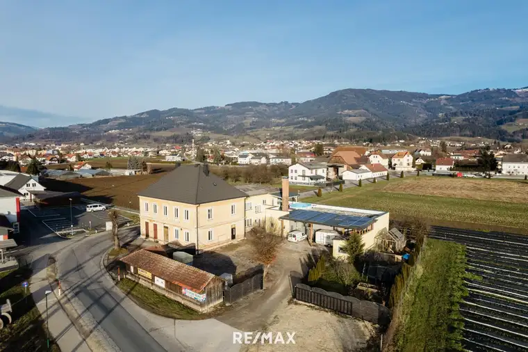 Tolles Entwicklungspotenzial: Großzügige Liegenschaft mit Wohn- und Gewerbeflächen in St. Stefan (Bahnhofsnähe)