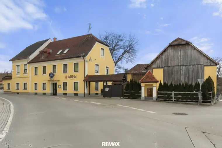 Traditionsreicher Gasthof „HalbEdel“ mit Eventstadl &amp; Appartements in St. Michael bei Wolfsberg im Lavanttal