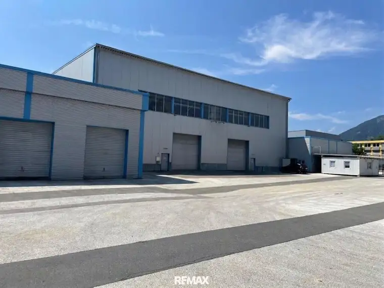 Vollvermietete Werk- und Produktionshalle im Industriepark EURO NOVA bei Arnoldstein in Kärnten