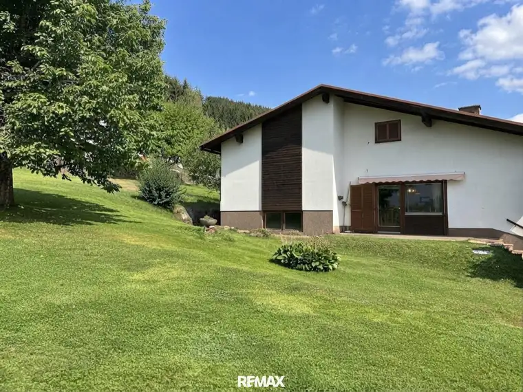 Haus zum Sanieren mit Gestaltungspotenzial und großzügigem Grundstück in ruhiger Lage im Lavanttal
