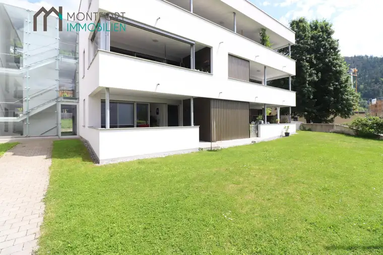 Ludesch-Dorfstraße: moderne 2 Zimmer Garten-Wohnung mit Flair zu verkaufen