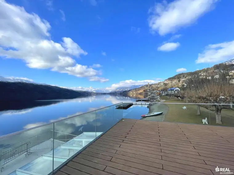 Zweitwohnsitz-Wohnung mit Seezugang im Lindenhof - Luxuriöse Terrassenwohnung in Millstatt am See!